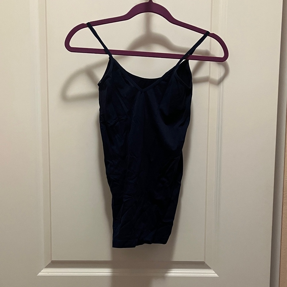 Elegant Navy Blue Women's Top
